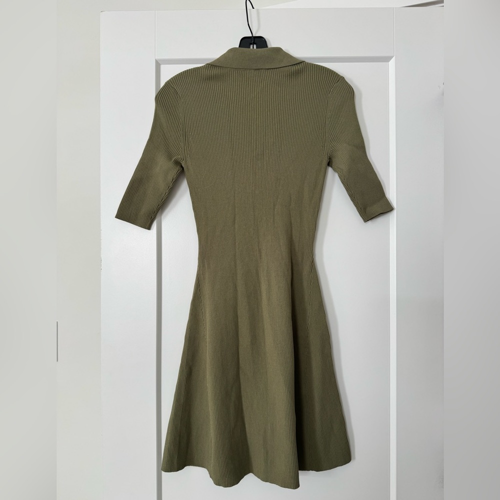 Maje Ribbed Knit Mini Dress - Picture 5 of 7